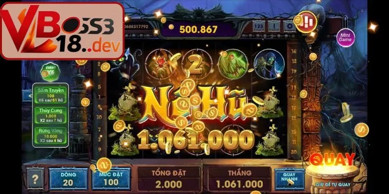 Nổ Hũ Vboss18 mở ra một thiên đường đẳng cấp